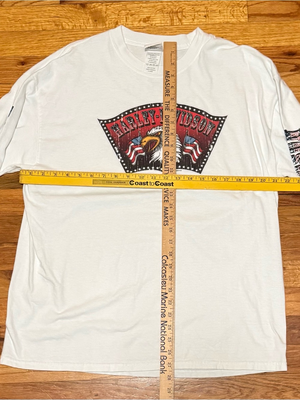 Harley Davidson Lot Men’s XL Flannel Plaid Long Sleeve Button Up And Tee Shirts - Picture 3 of 11